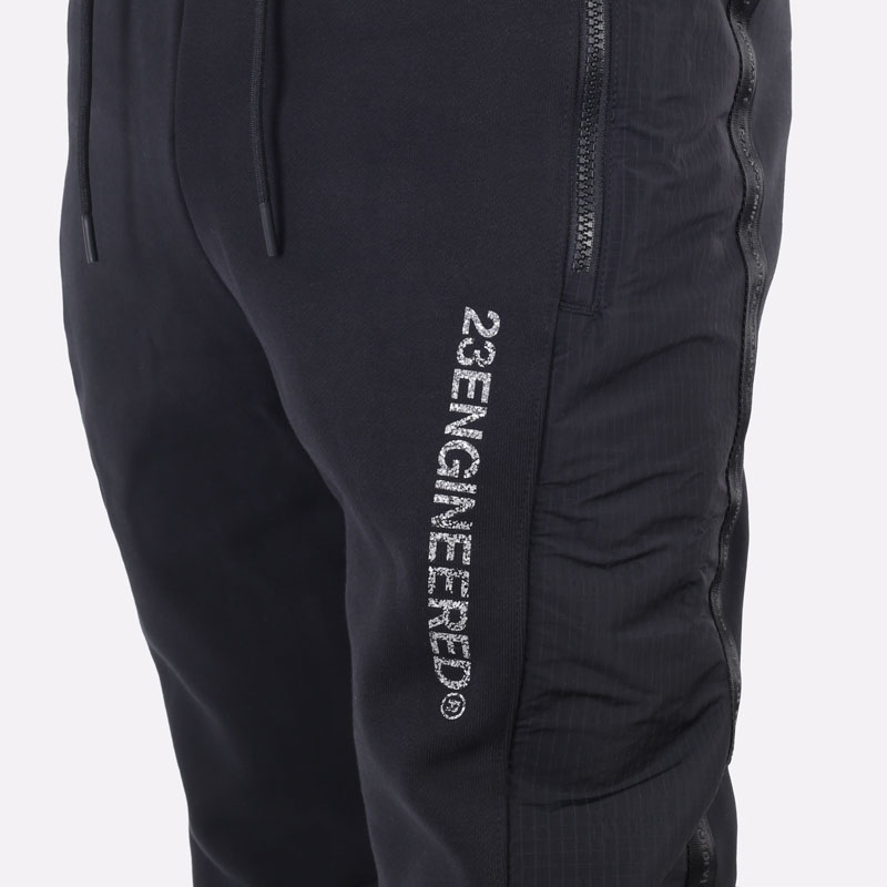 мужские черные брюки Jordan 23 Engineered Fleece Trousers DJ0180-010 - цена, описание, фото 2